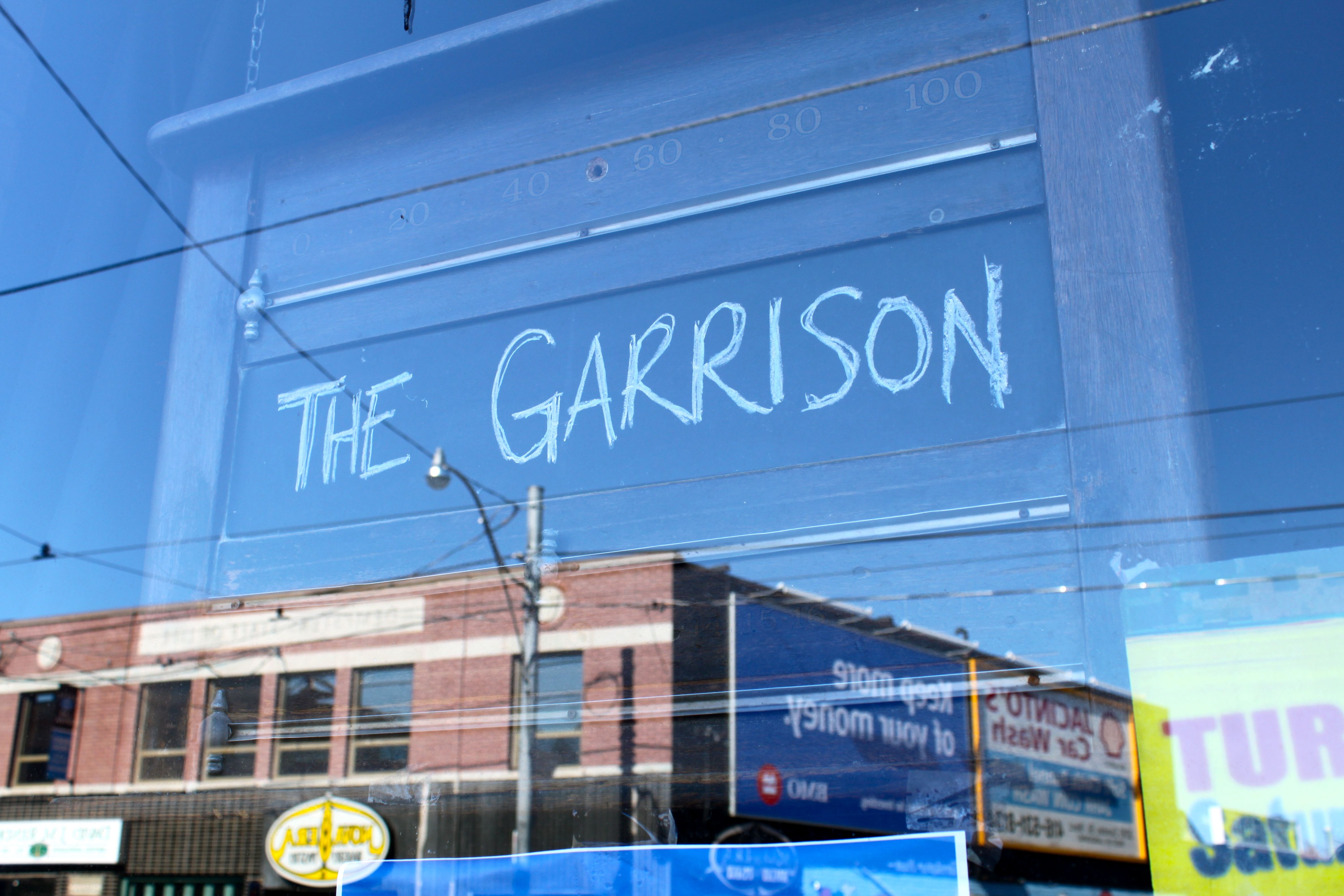 The Garrison sign