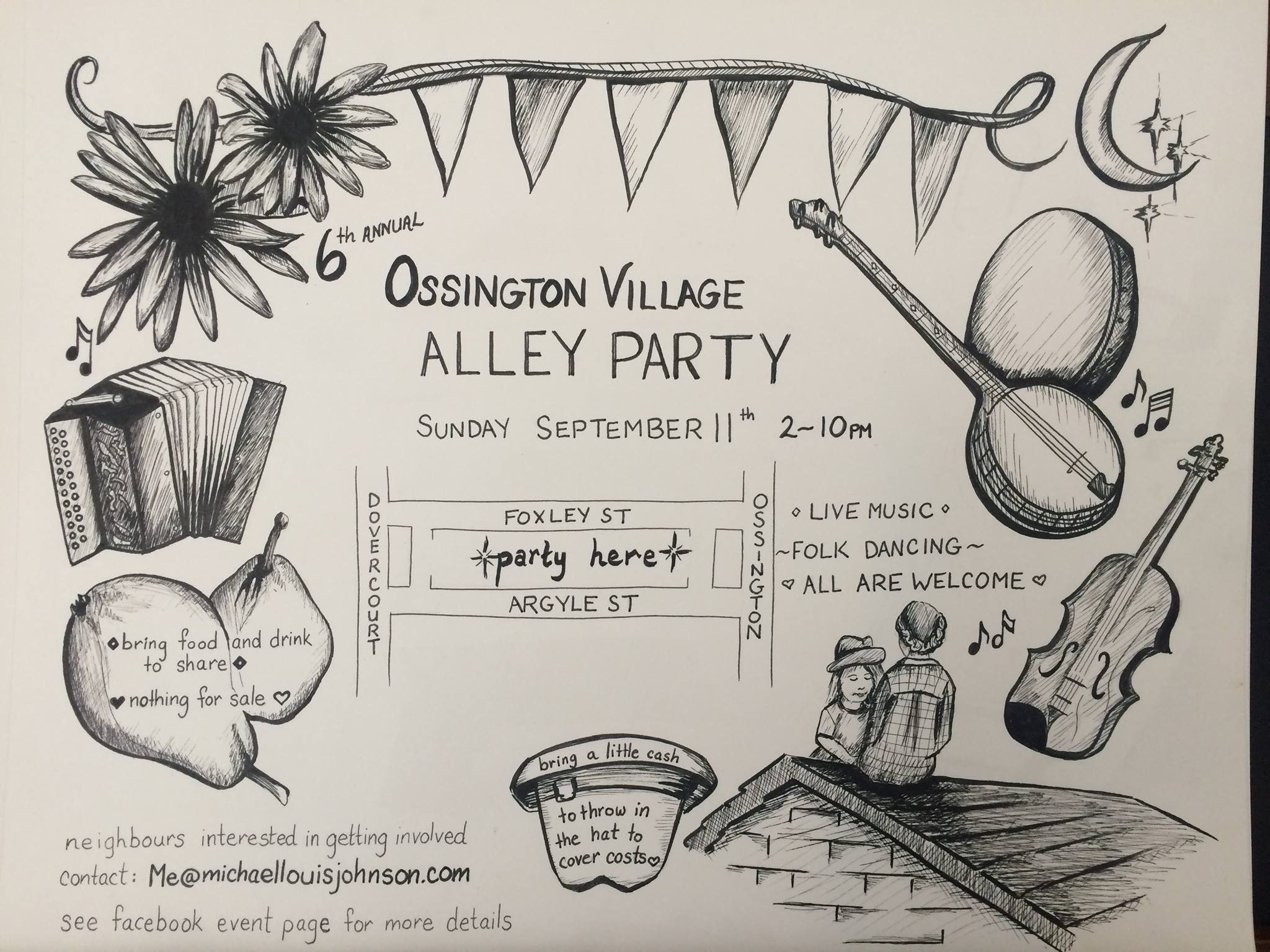 Ossington Alleyway Party