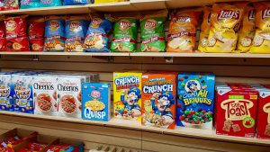 chips and cereals
