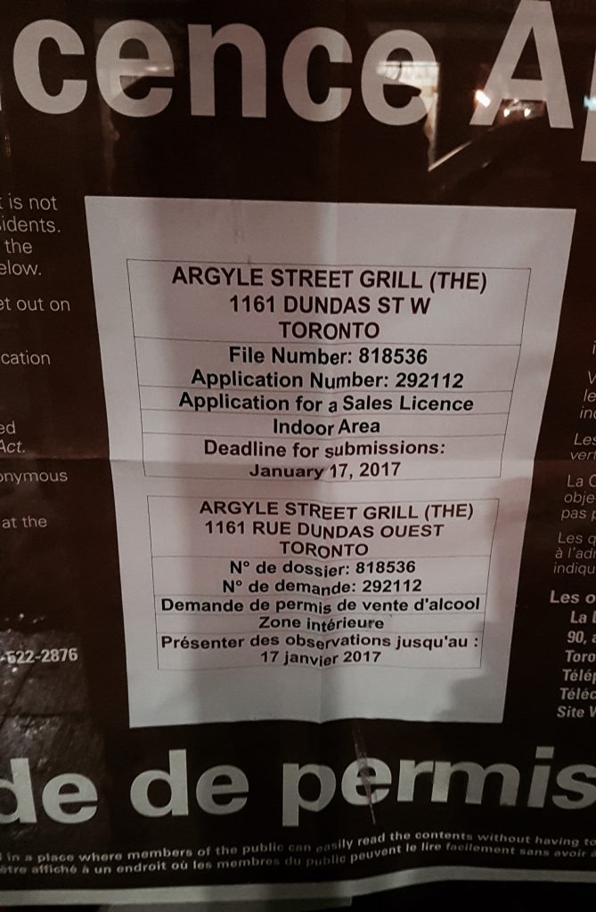 License App Argyle Street Grill