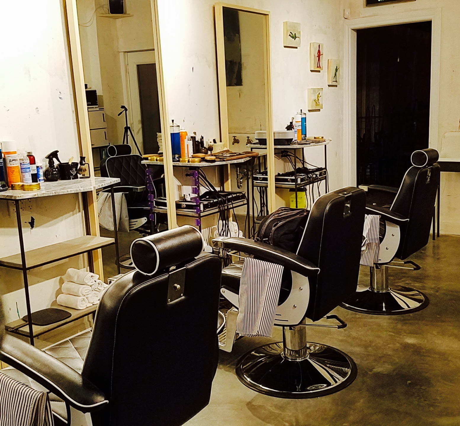 Barber and Co chairs