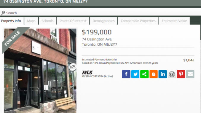 74 Ossington for sale