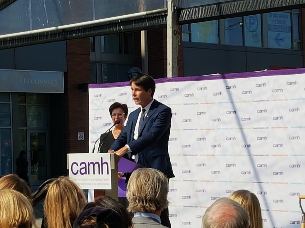 Minister Hoskins CAMH