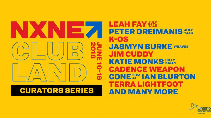 NXNE Clubland lineup