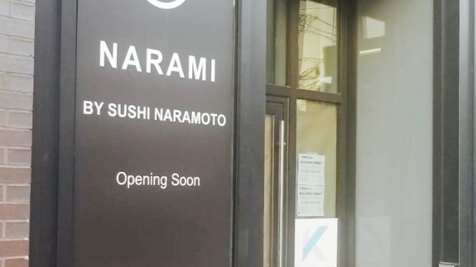 Narami Sushi Ossington Open soon