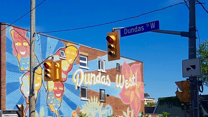 Dundas West sign